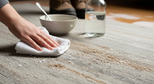 How to Remove Winter Stains from Area Rugs (Salt, Mud, Slush)
