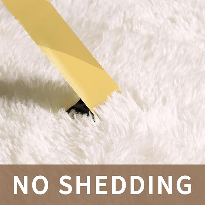 Sour Lemon Area Rugs 9x12 Living Room, Large Area Rug Shag Shaggy Carpet Soft Plush Furry Bedside Rug, Machine Washable Area Rugs for Bedroom Kids Girls Boys Home Decor Anti Slip