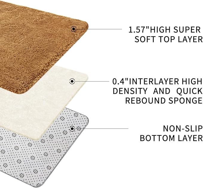 Sour Lemon 8x10 Area Rugs for Bedroom, Living Room Fluffy Rug, Large Area Rug Shag Shaggy Carpet Soft Plush Furry Bedside Rugs, Machine Washable Area Rugs for Kids Girls Boys Home Decor Anti Slip