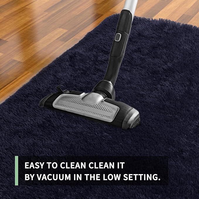 Sour Lemon Area Rugs 9x12 Living Room, Large Area Rug Shag Shaggy Carpet Soft Plush Furry Bedside Rug, Machine Washable Area Rugs for Bedroom Kids Girls Boys Home Decor Anti Slip