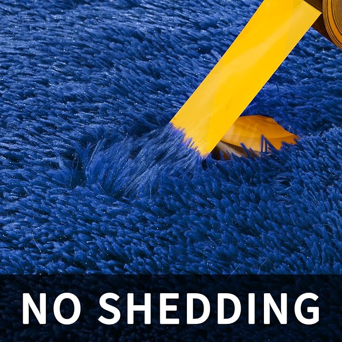 Sour Lemon Area Rugs 9x12 Living Room, Large Area Rug Shag Shaggy Carpet Soft Plush Furry Bedside Rug, Machine Washable Area Rugs for Bedroom Kids Girls Boys Home Decor Anti Slip