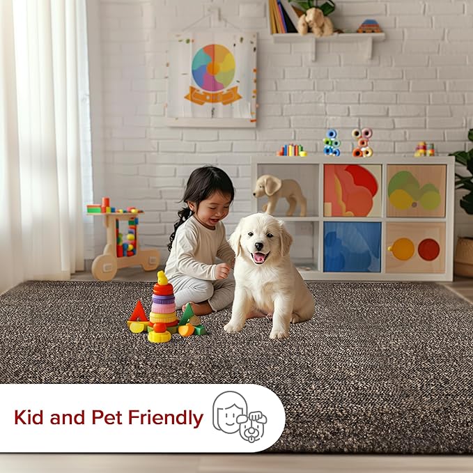 nuLOOM 3x5 Elfriede Jute & Cotton Hand Woven Area Rug, Charcoal, Solid Rustic Farmhouse Style, Weaved Design, Natural Fiber, For Bedroom, Living Room, Dining Room, Hallway, Office, Entryway