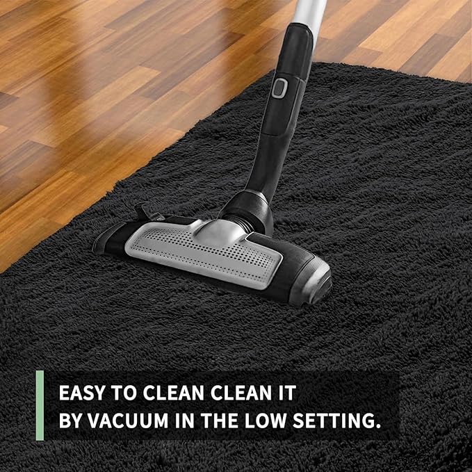 Sour Lemon 10x14 Area Rugs for Bedroom, Fluffy Rugs for Living Room, Large Area Rug Shag Shaggy Carpet Soft Plush Furry Bedside Rug, Machine Washable Area Rugs for Kids Girls Boys Home Decor Anti Slip