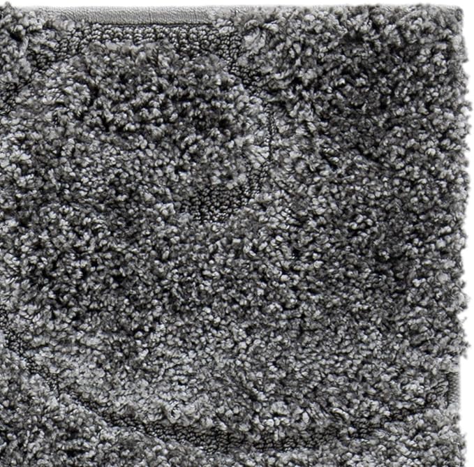 SAFAVIEH Area Rug 8x10 - Florida Shag Collection - Large - Grey, Scroll Design, Non-Shedding & Easy Cleaning, Plush Thick Pile, Ideal for Living Room, Bedroom, Dining Space (SG455013)