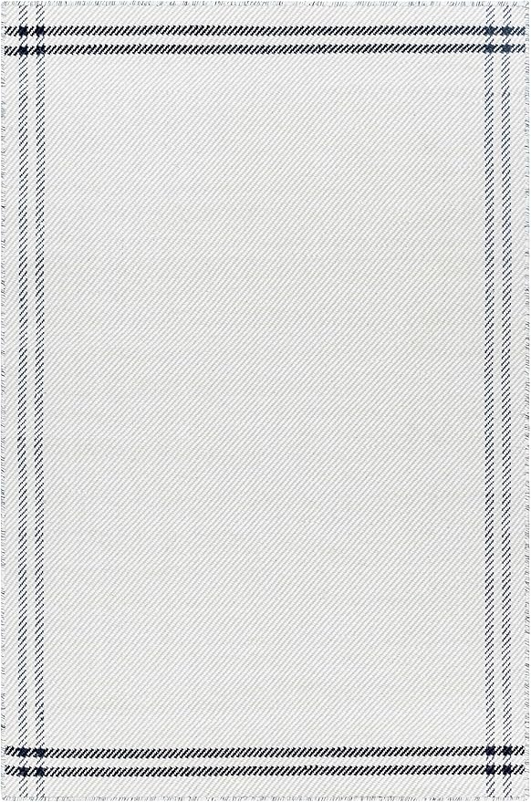 Mark&Day Wool Rugs, 8x10 Janmichael Cottage Light Silver/Black Area Rug, Silver Black Carpet for Living Room, Bedroom or Kitchen (8' x 10')