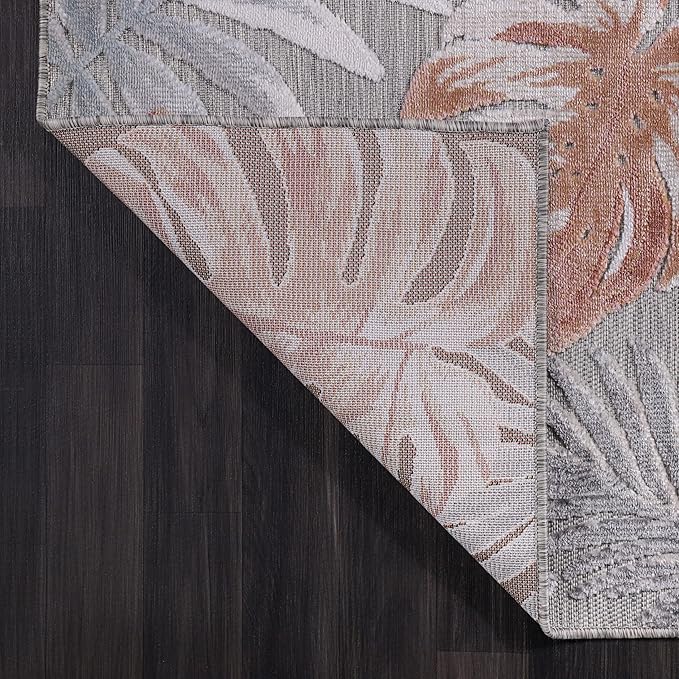 CAMILSON Runner Outdoor Rugs Oriental Retro Traditional Floral Medallion Area Rug 2x10 Non-Shedding Stain Resistant Indoor Carpet for Bathroom Hallway Kitchen Office (2 x 10 / Multi Color)